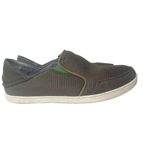 OLUKAI Nohea Mesh Shoes Mustang Lime Peel Size 11 M  Slip-On main image 6